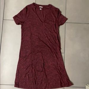 Key-hole fall dress